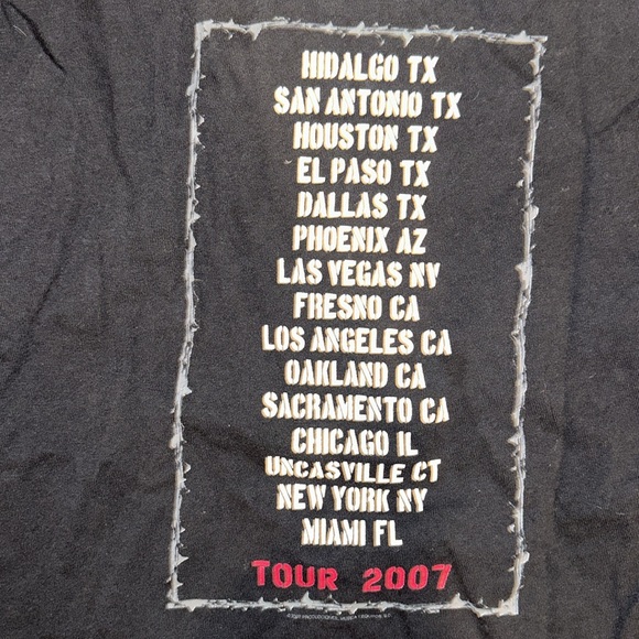 Mana shirt tour from 2007 - Picture 2 of 2